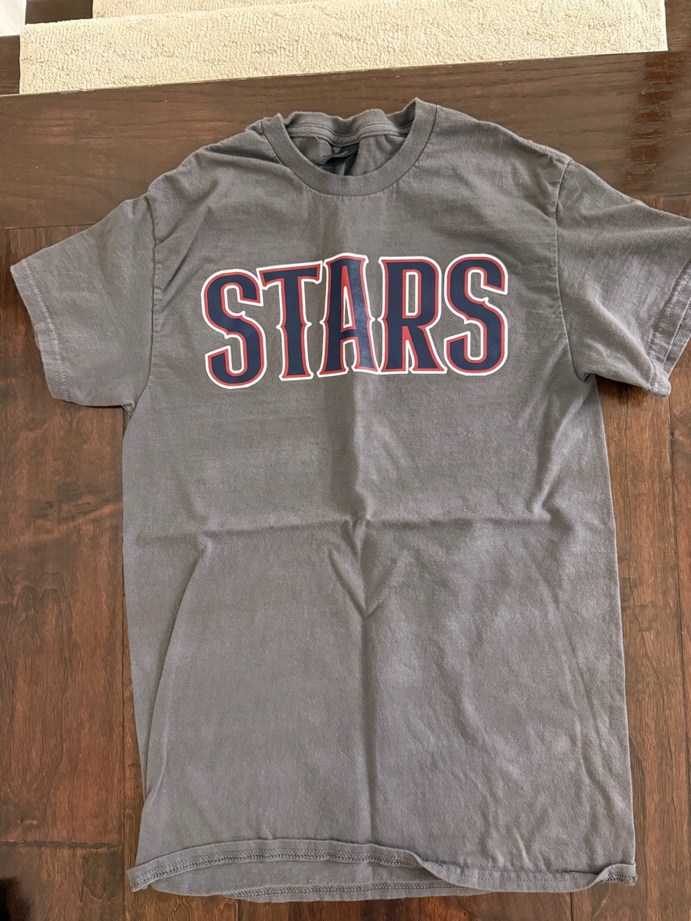 Stars Graphic Short-Sleeve T-Shirt - Charcoal